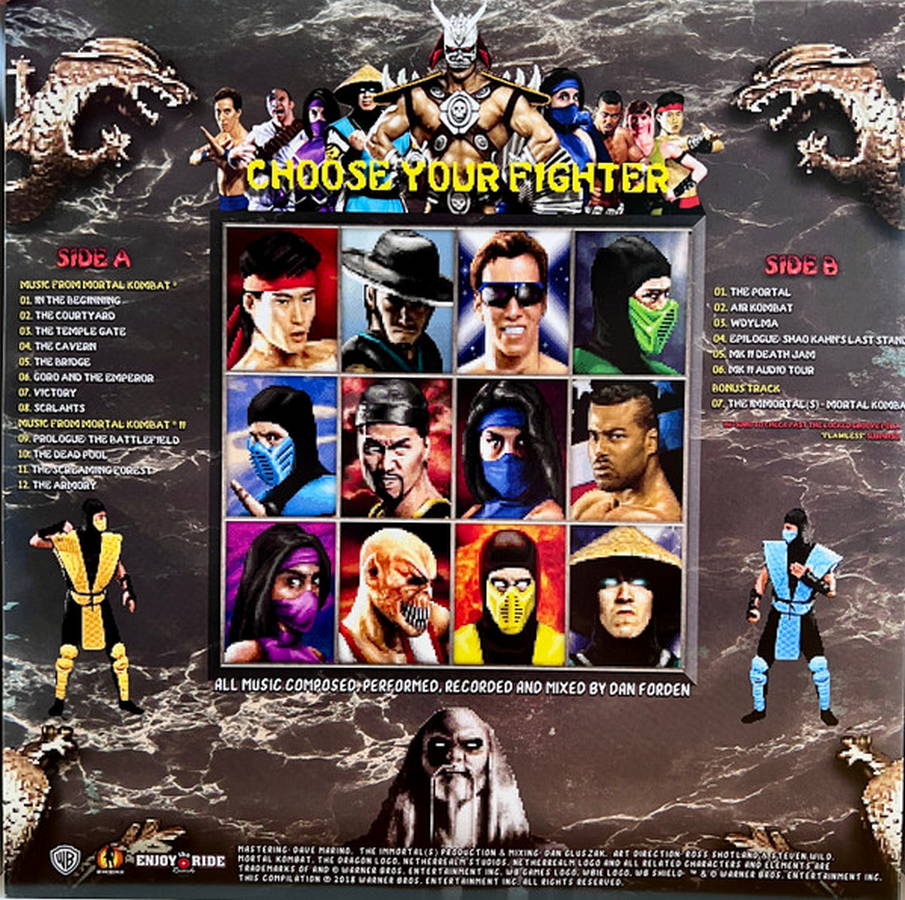 OST (Games) – Mortal Kombat I &amp; II (Dan Forden) color